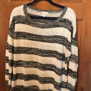 Striped lounge shirt